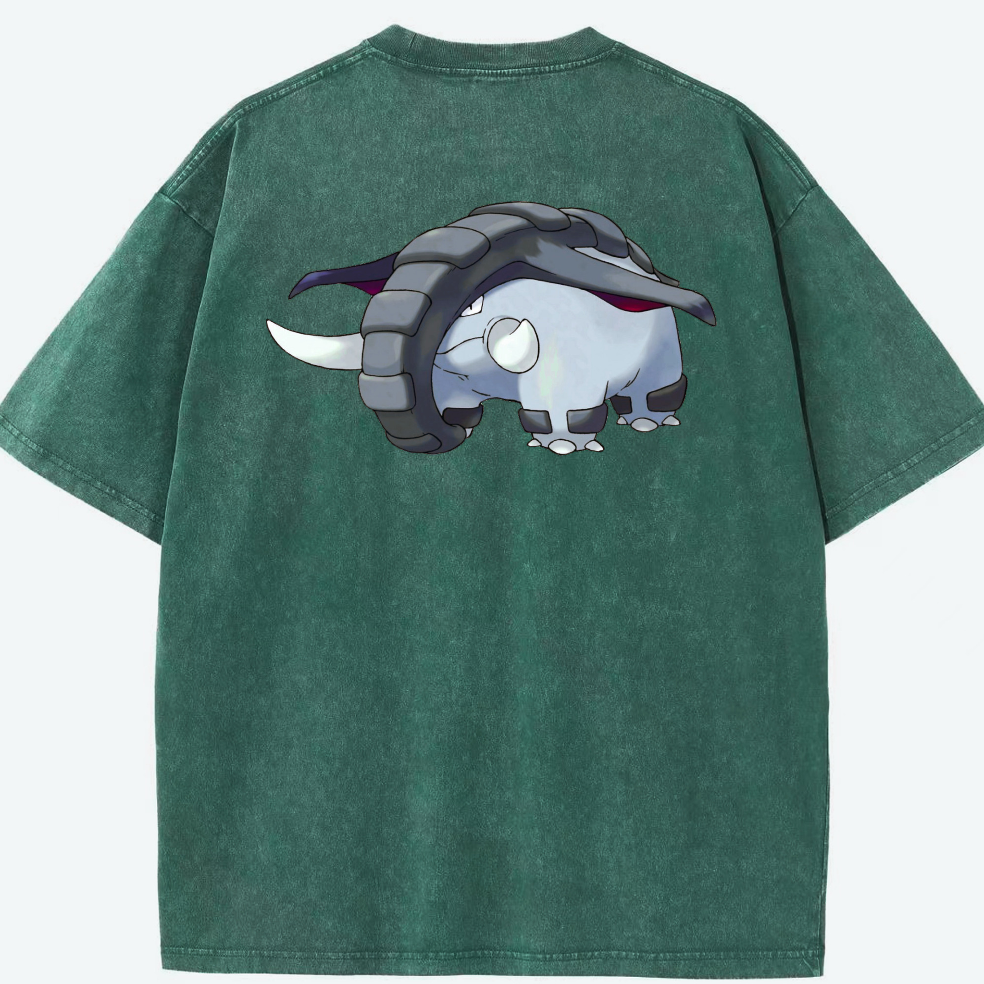（画像用） ポケットモンスター Pokémon 綿100% ヴィンテージ風 半袖Tシャツ（背面プリント）